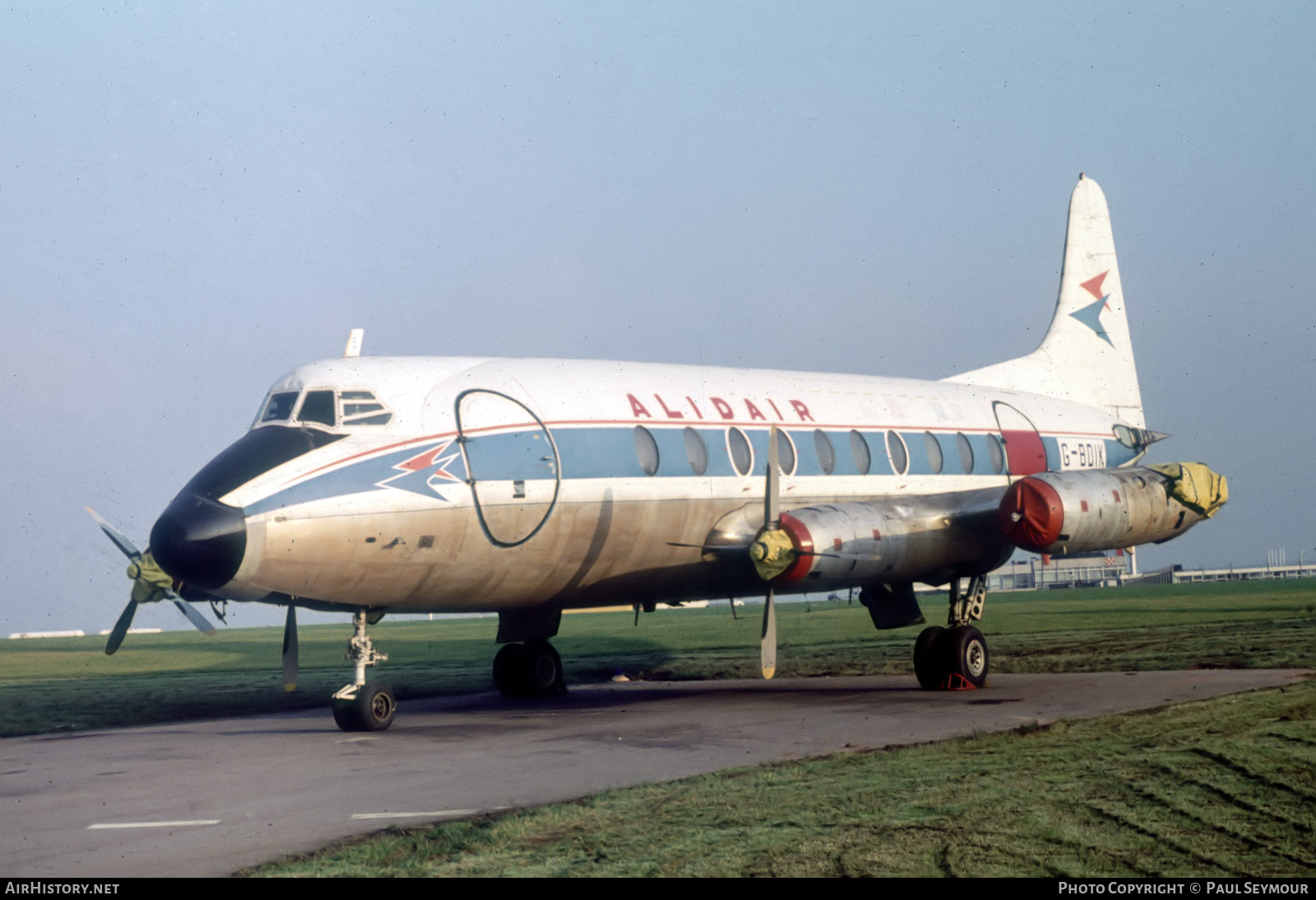 Aircraft Photo of G-BDIK | Vickers 708 Viscount | Alidair | AirHistory.net #115554