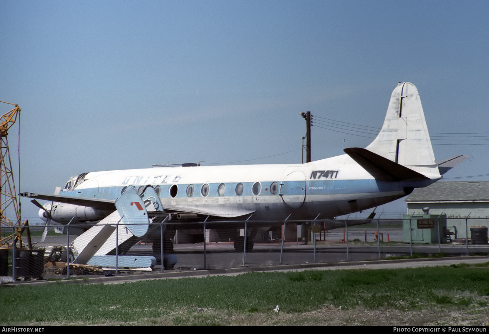 Aircraft Photo of N7411 | Vickers 745D Viscount | AirHistory.net #115556