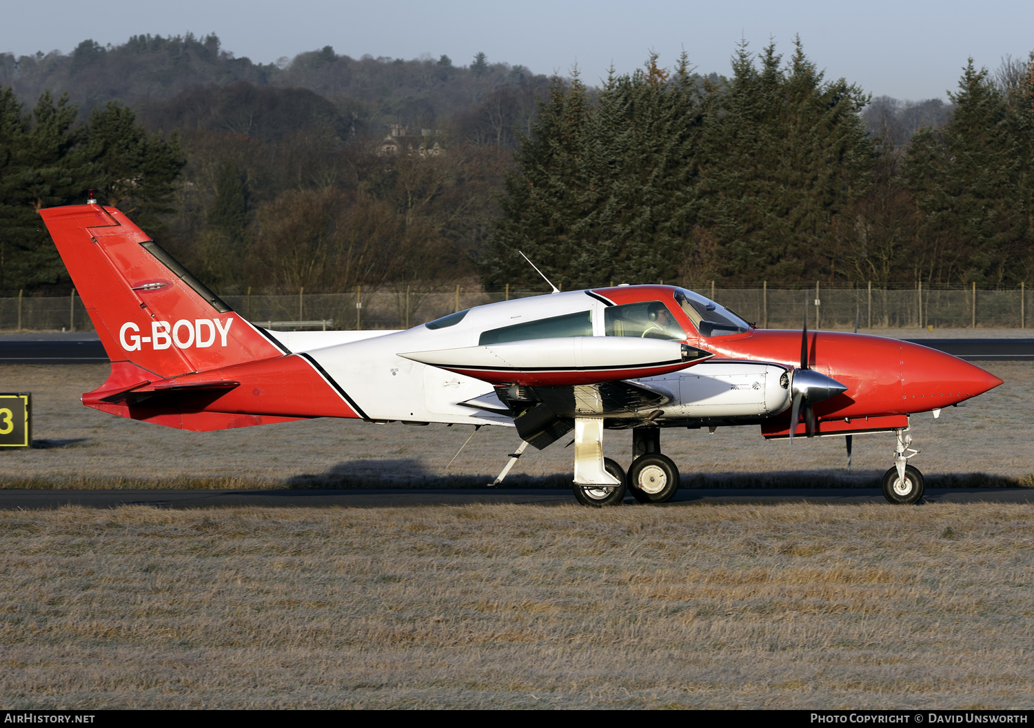 Aircraft Photo of G-BODY | Cessna 310R | RVL Group - Reconnaissance Ventures Ltd. | AirHistory.net #115558