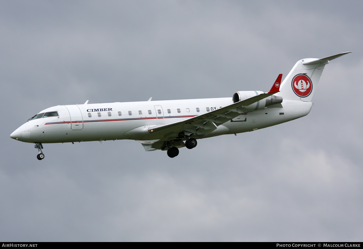 Aircraft Photo of OY-RJH | Canadair CRJ-100LR (CL-600-2B19) | Cimber Air | AirHistory.net #115562