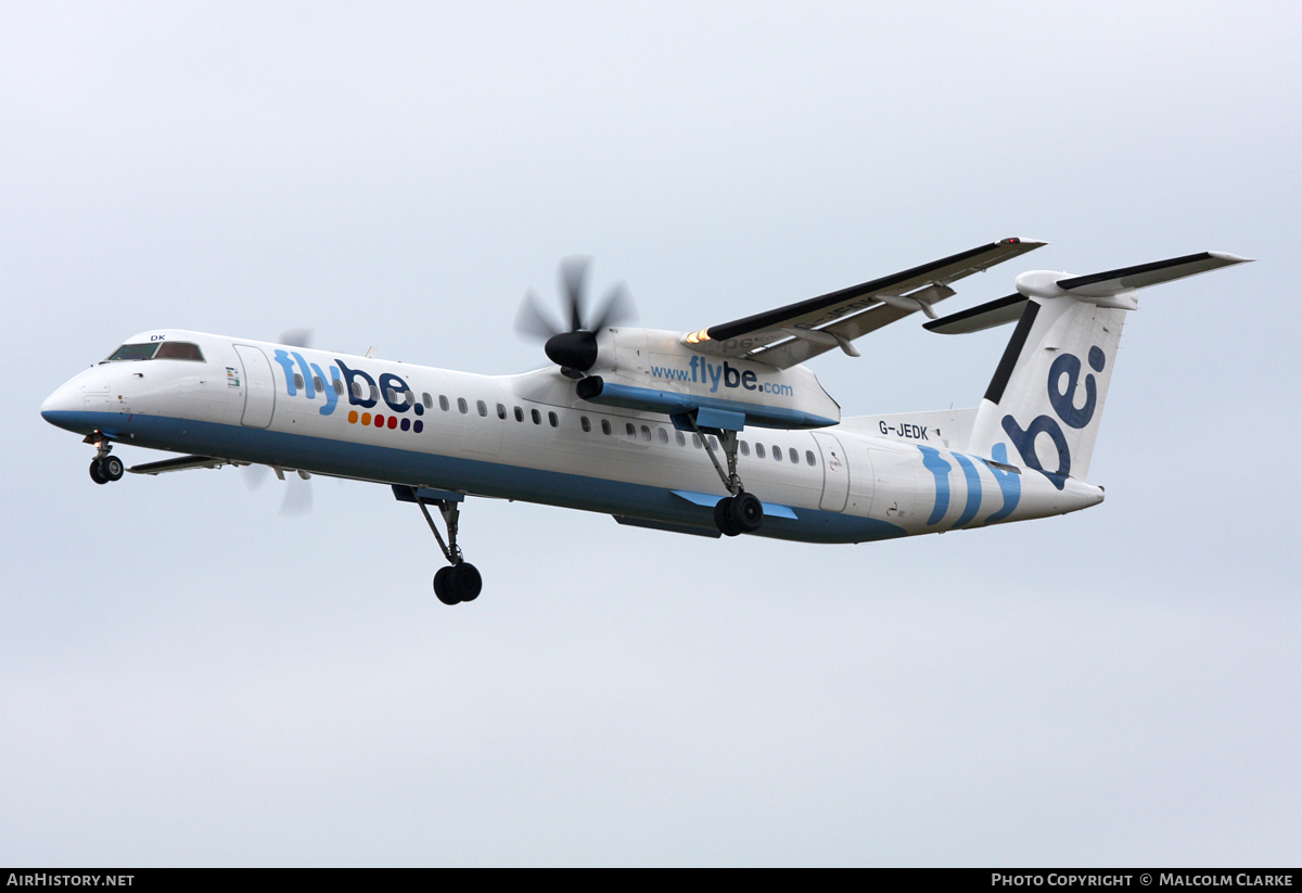 Aircraft Photo of G-JEDK | Bombardier DHC-8-402 Dash 8 | Flybe | AirHistory.net #115570