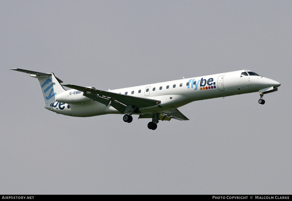 Aircraft Photo of G-EMBP | Embraer ERJ-145EU (EMB-145EU) | Flybe | AirHistory.net #115571