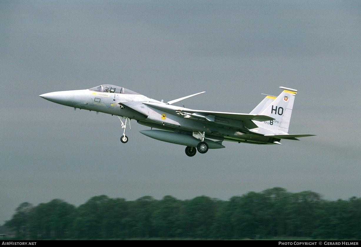 Aircraft Photo of 77-0118 / AF7711-8 | McDonnell Douglas F-15A Eagle | USA - Air Force | AirHistory.net #115586