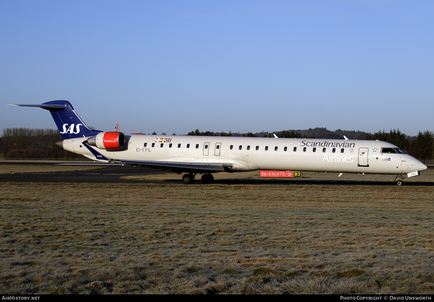 Aircraft Photo of EI-FPG | Bombardier CRJ-900 (CL-600-2D24) | Scandinavian Airlines - SAS | AirHistory.net #115598
