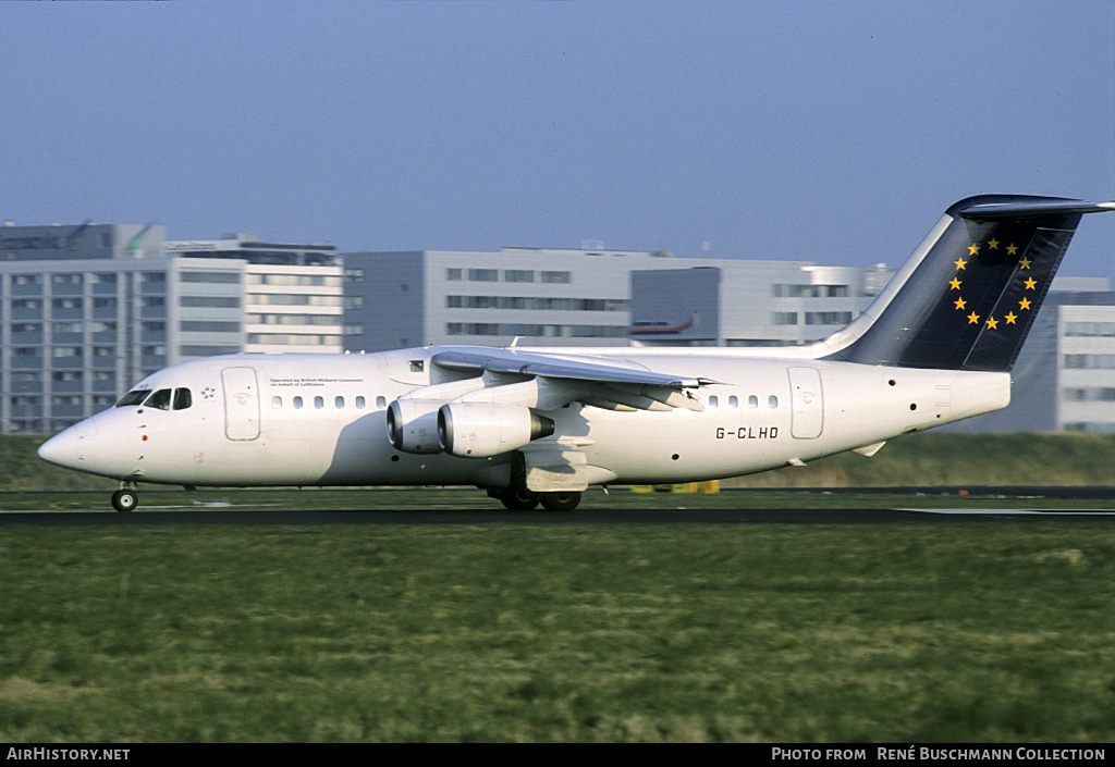 Aircraft Photo of G-CLHD | British Aerospace BAe-146-200 | Lufthansa | AirHistory.net #115599