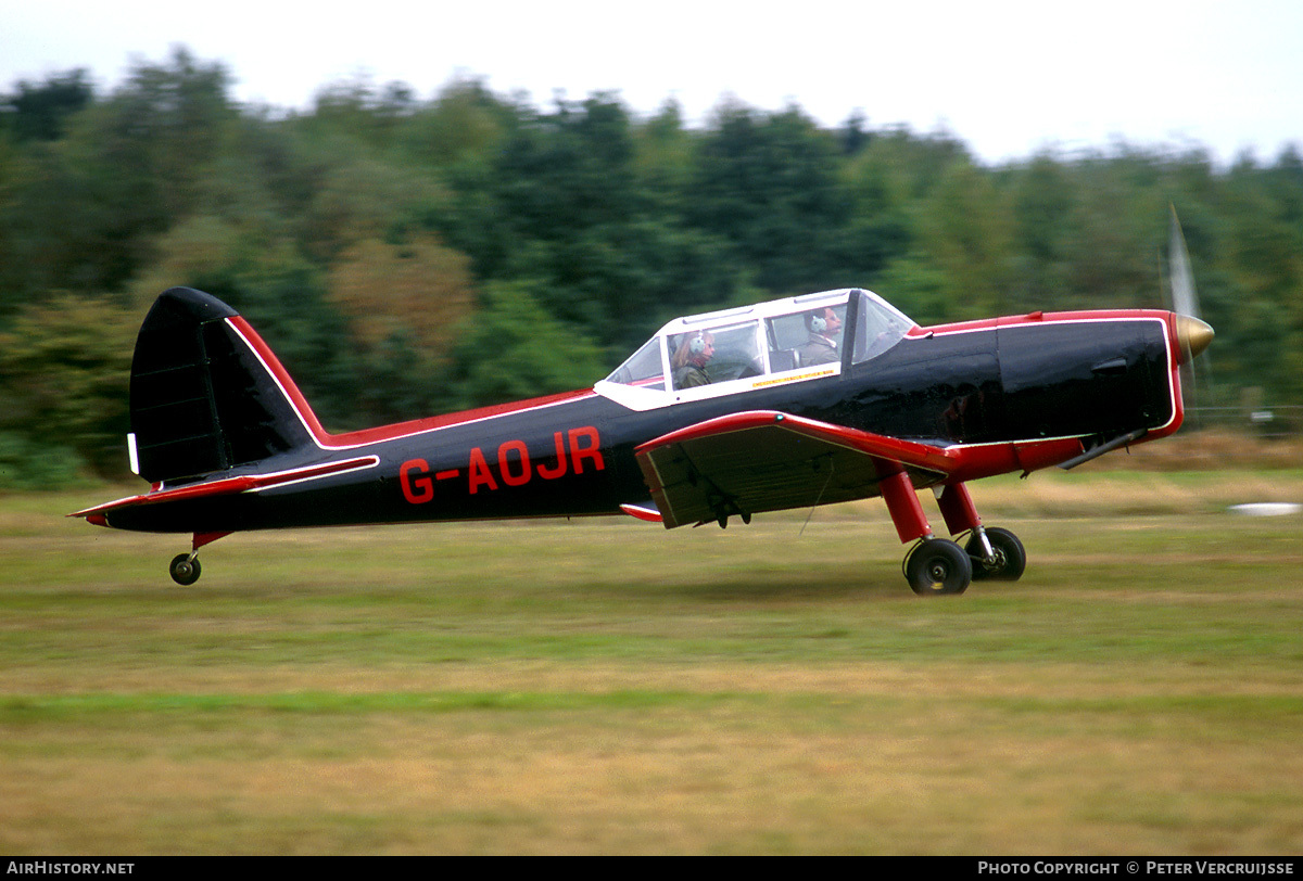 Aircraft Photo of G-AOJR | De Havilland DHC-1 Chipmunk Mk22 | AirHistory.net #115615