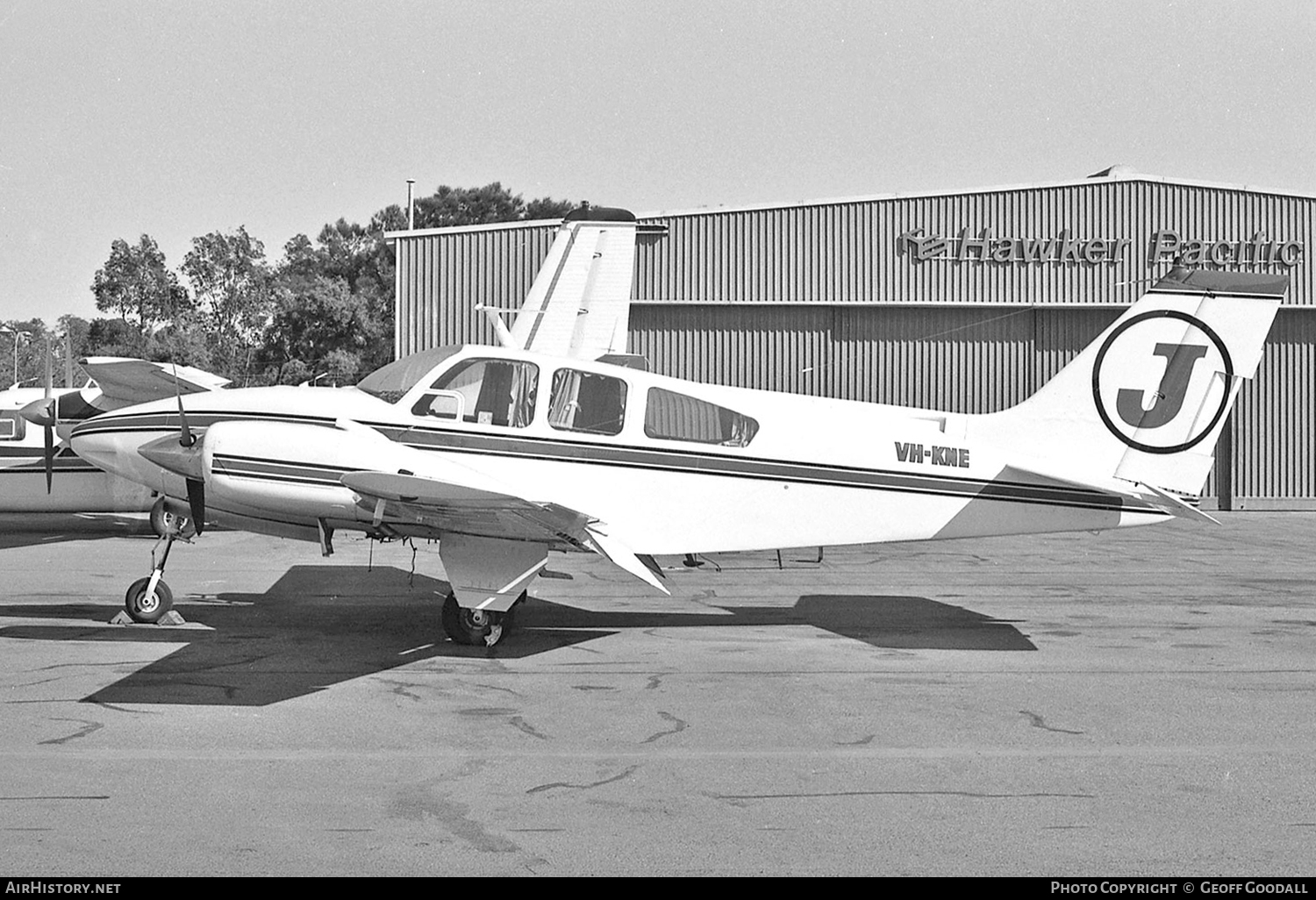 Aircraft Photo of VH-KNE | Beech D55 Baron | Jan Beers Aviation | AirHistory.net #115625