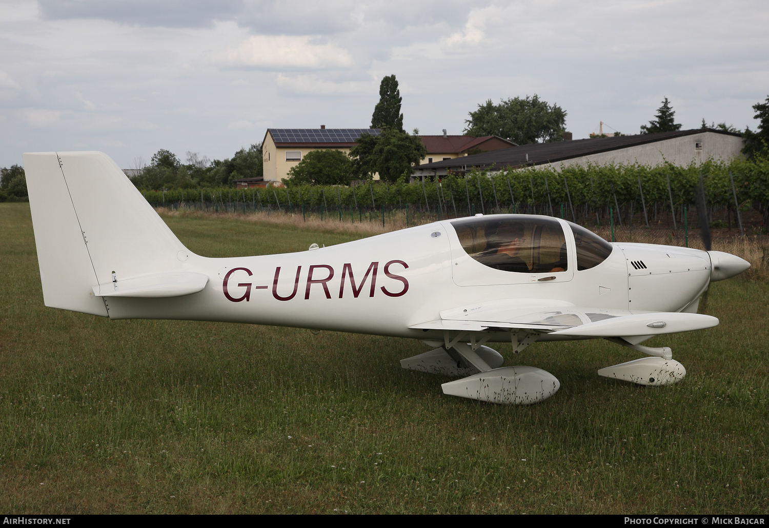 Aircraft Photo of G-URMS | Europa Aircraft Europa (Tri-gear) | AirHistory.net #115629