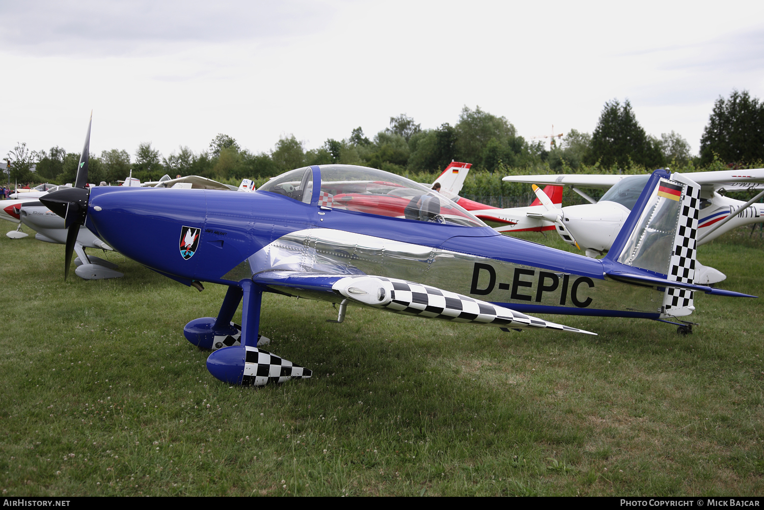 Aircraft Photo of D-EPIC | Van's RV-8 | AirHistory.net #115633