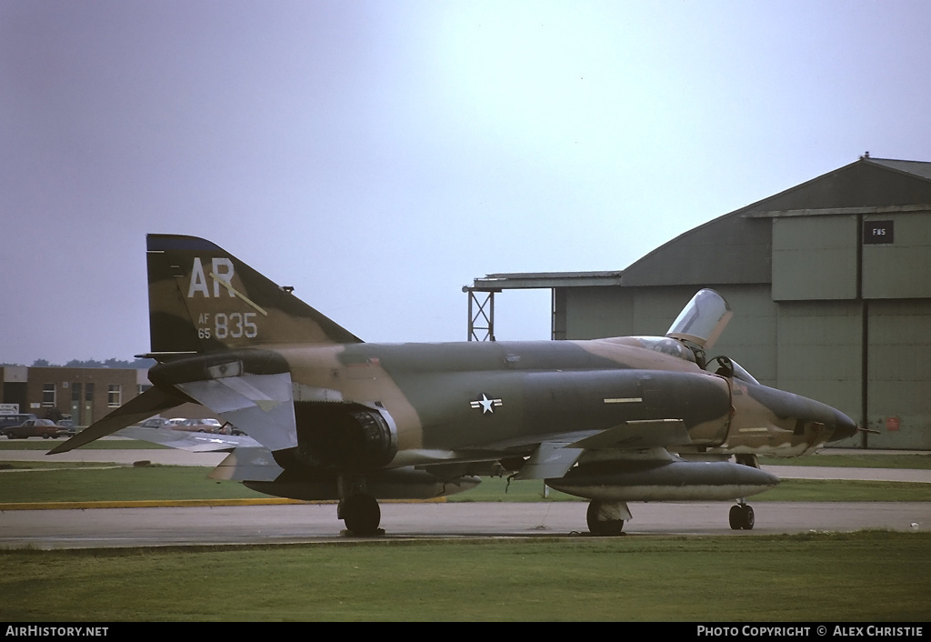 Aircraft Photo of 65-0835 / AF65-835 | McDonnell RF-4C Phantom II | USA - Air Force | AirHistory.net #115660