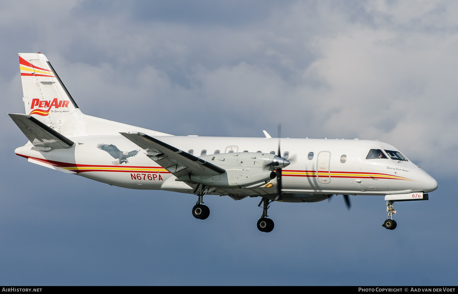 Aircraft Photo of N676PA | Saab 340B | Peninsula Airways - PenAir | AirHistory.net #115662