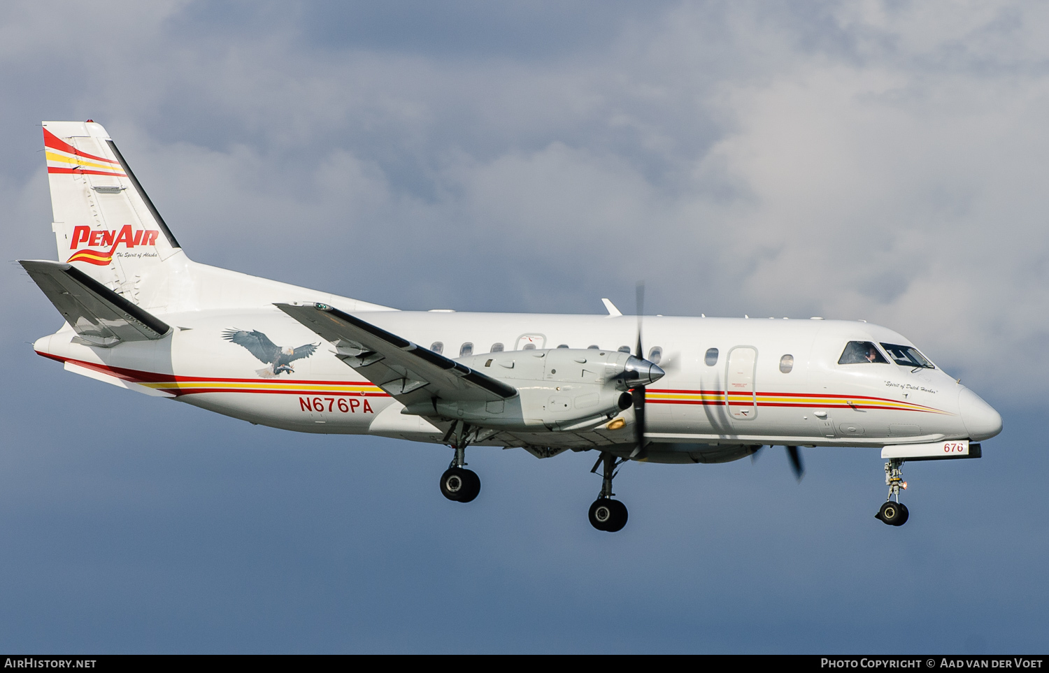 Aircraft Photo of N676PA | Saab 340B | PenAir - Peninsula Airways | AirHistory.net #115662