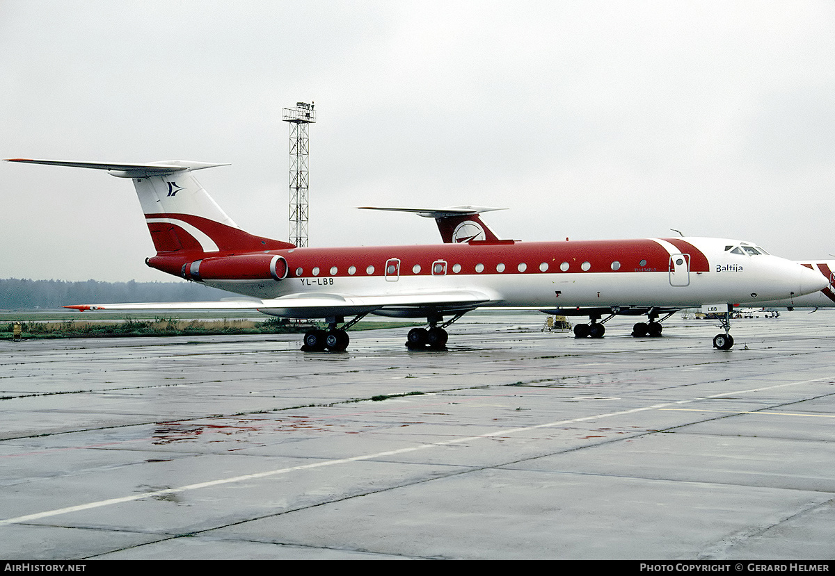 Aircraft Photo of YL-LBB | Tupolev Tu-134B-3 | Baltija | AirHistory.net #115665