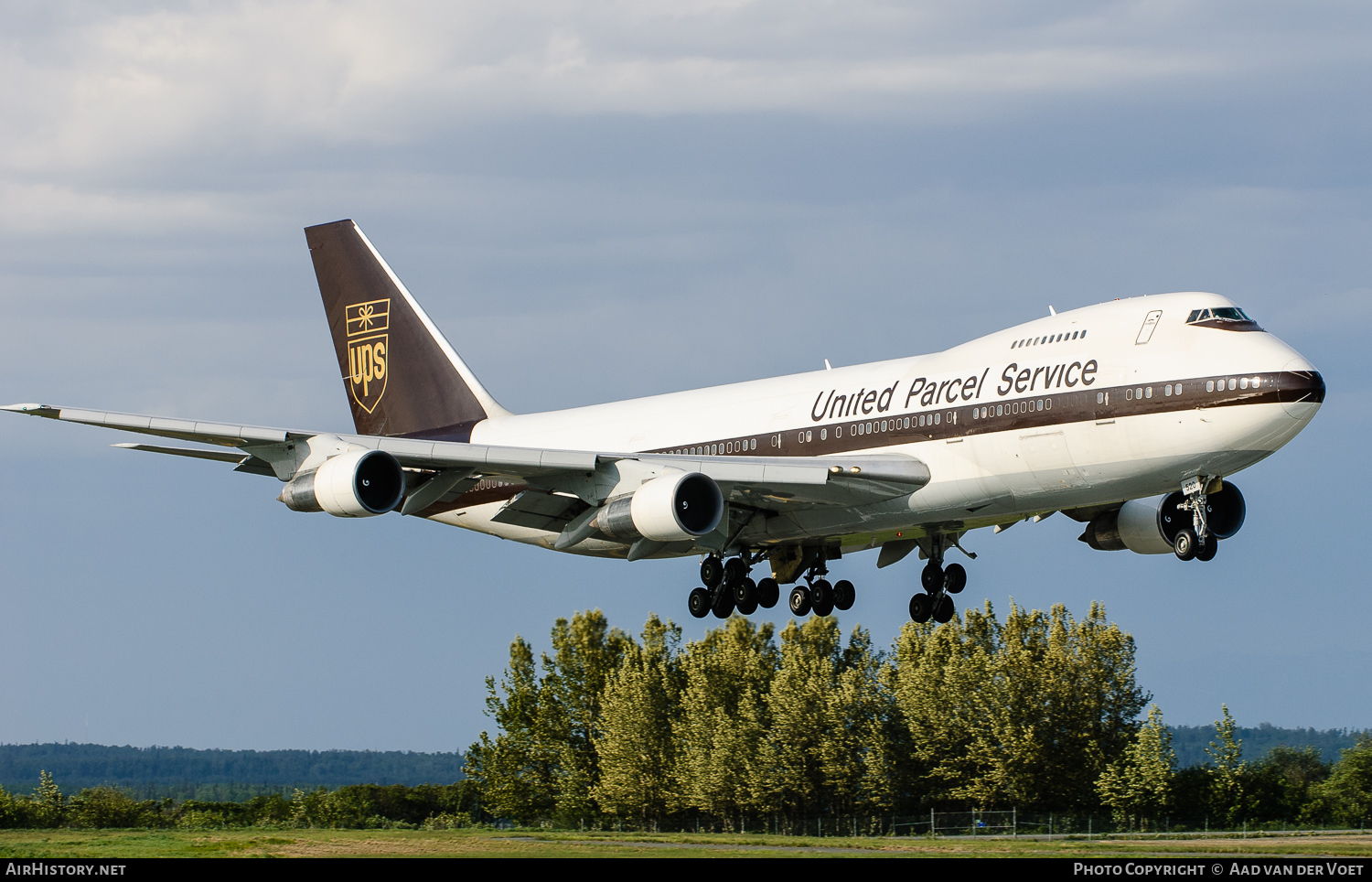 Aircraft Photo of N520UP | Boeing 747-212B(SF) | United Parcel Service - UPS | AirHistory.net #115670