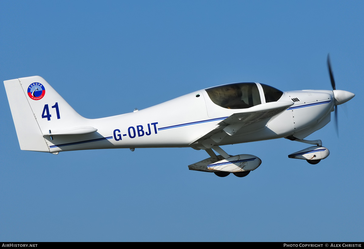 Aircraft Photo of G-OBJT | Europa Aircraft Europa | AirHistory.net #115673