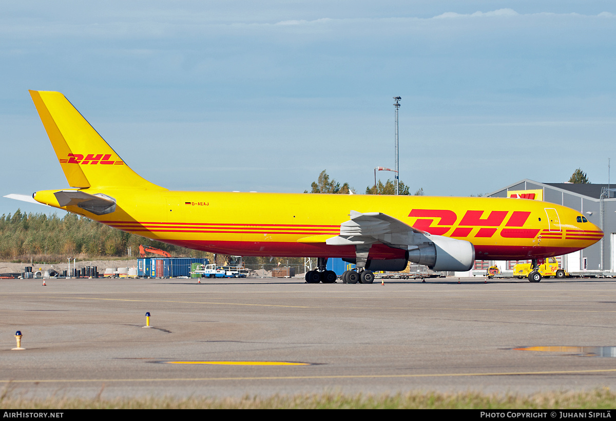 Aircraft Photo of D-AEAJ | Airbus A300F4-622R(F) | DHL International | AirHistory.net #115676