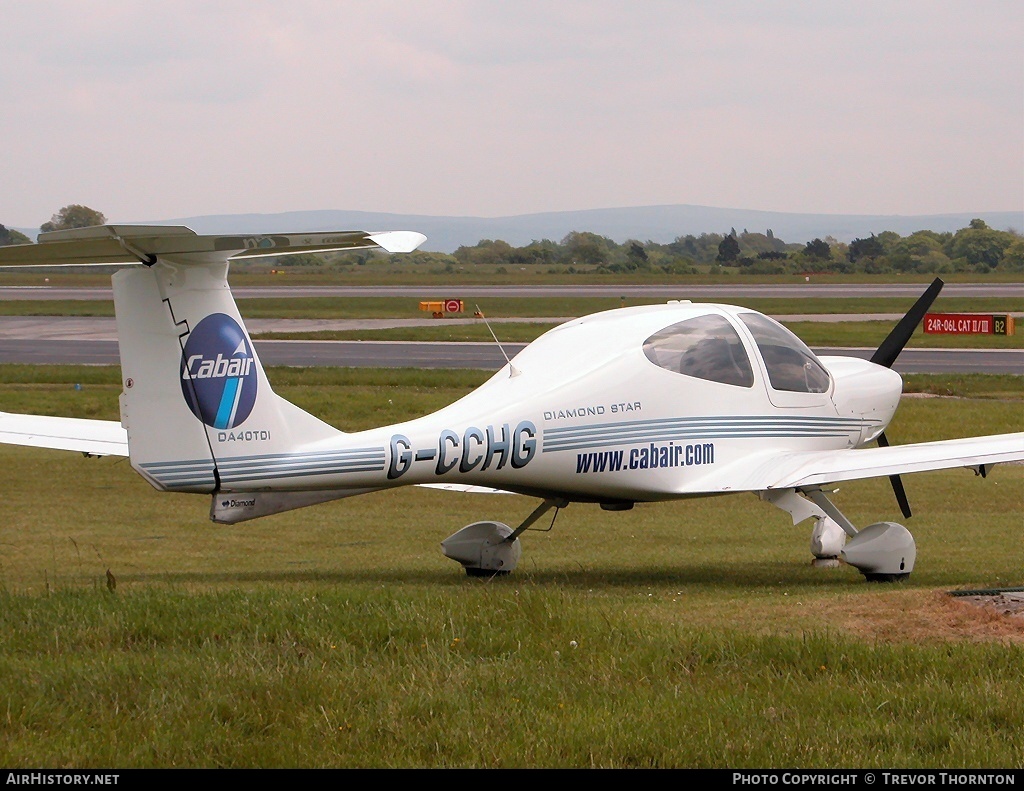 Aircraft Photo of G-CCHG | Diamond DA40D Diamond Star TDI | Cabair | AirHistory.net #115683