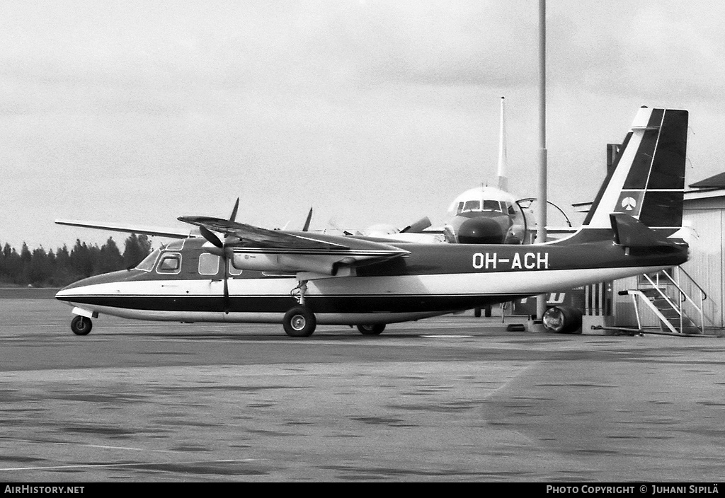 Aircraft Photo of OH-ACH | North American Rockwell 690 Turbo Commander | AirHistory.net #115686
