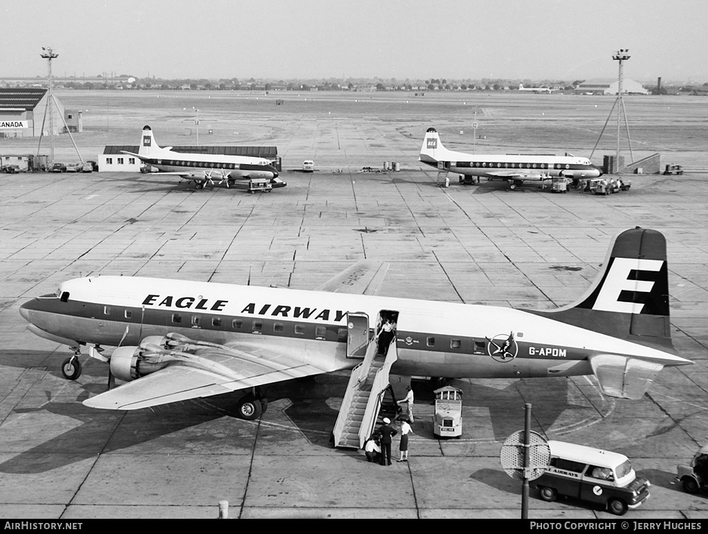Aircraft Photo of G-APOM | Douglas DC-6A | Eagle Airways | AirHistory.net #115689