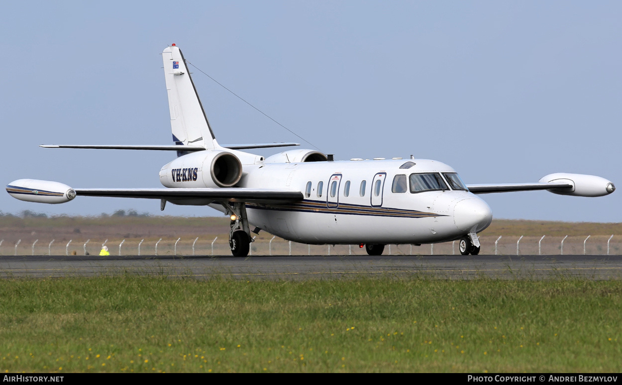 Aircraft Photo of VH-KNS | Israel Aircraft Industries IAI-1124 Westwind 1 | AirHistory.net #115698