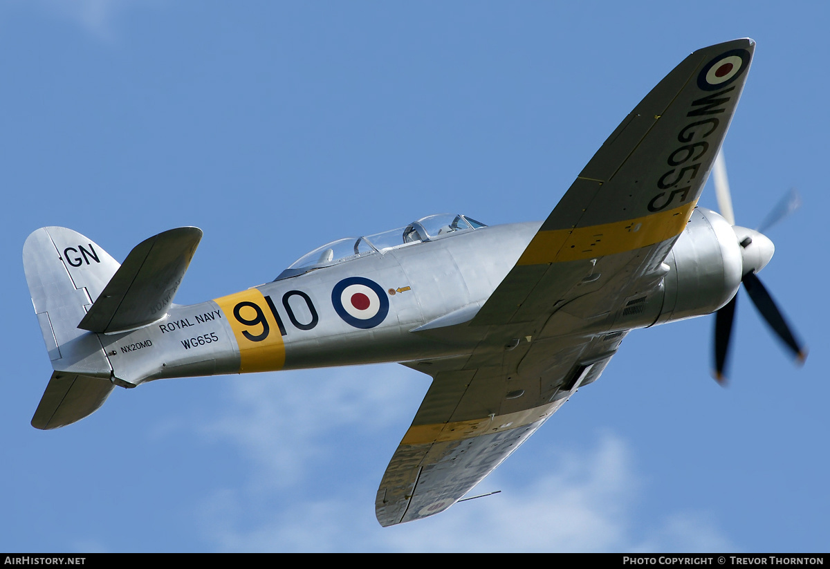 Aircraft Photo of N20MD / NX20MD / WG655 | Hawker Sea Fury T20 | UK - Navy | AirHistory.net #115709