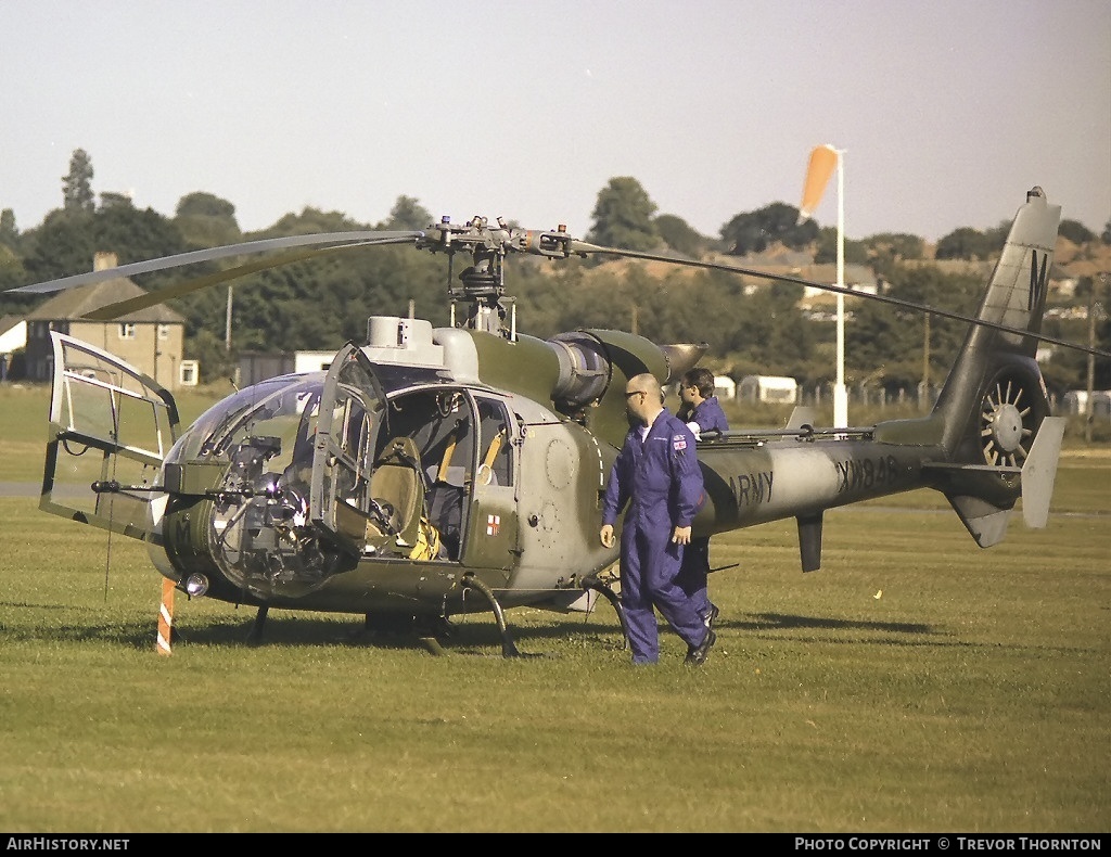 Aircraft Photo of XW846 | Aerospatiale SA-341B Gazelle AH1 | UK - Army | AirHistory.net #115713