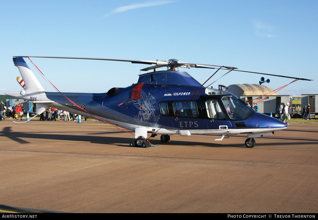 Aircraft Photo of ZE416 | Agusta A-109E Power Elite | UK - Air Force | AirHistory.net #115718