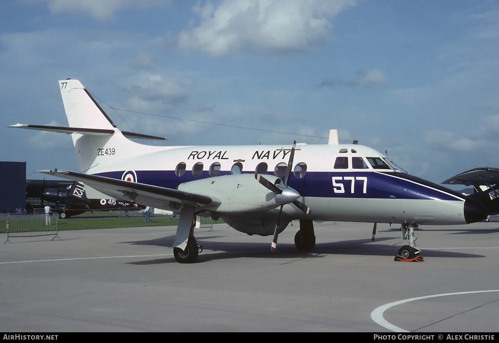 Aircraft Photo of ZE439 | British Aerospace BAe-3100 Jetstream T3 | UK - Navy | AirHistory.net #115724