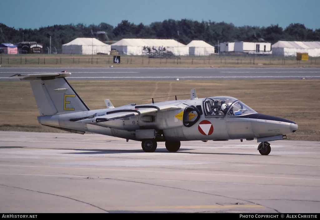 Aircraft Photo of YE-05 / E yellow | Saab 105OE | Austria - Air Force | AirHistory.net #115737