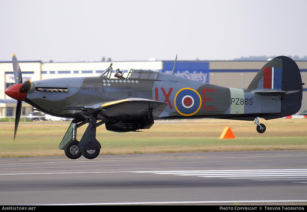 Aircraft Photo of PZ865 | Hawker Hurricane Mk2C | UK - Air Force | AirHistory.net #115741