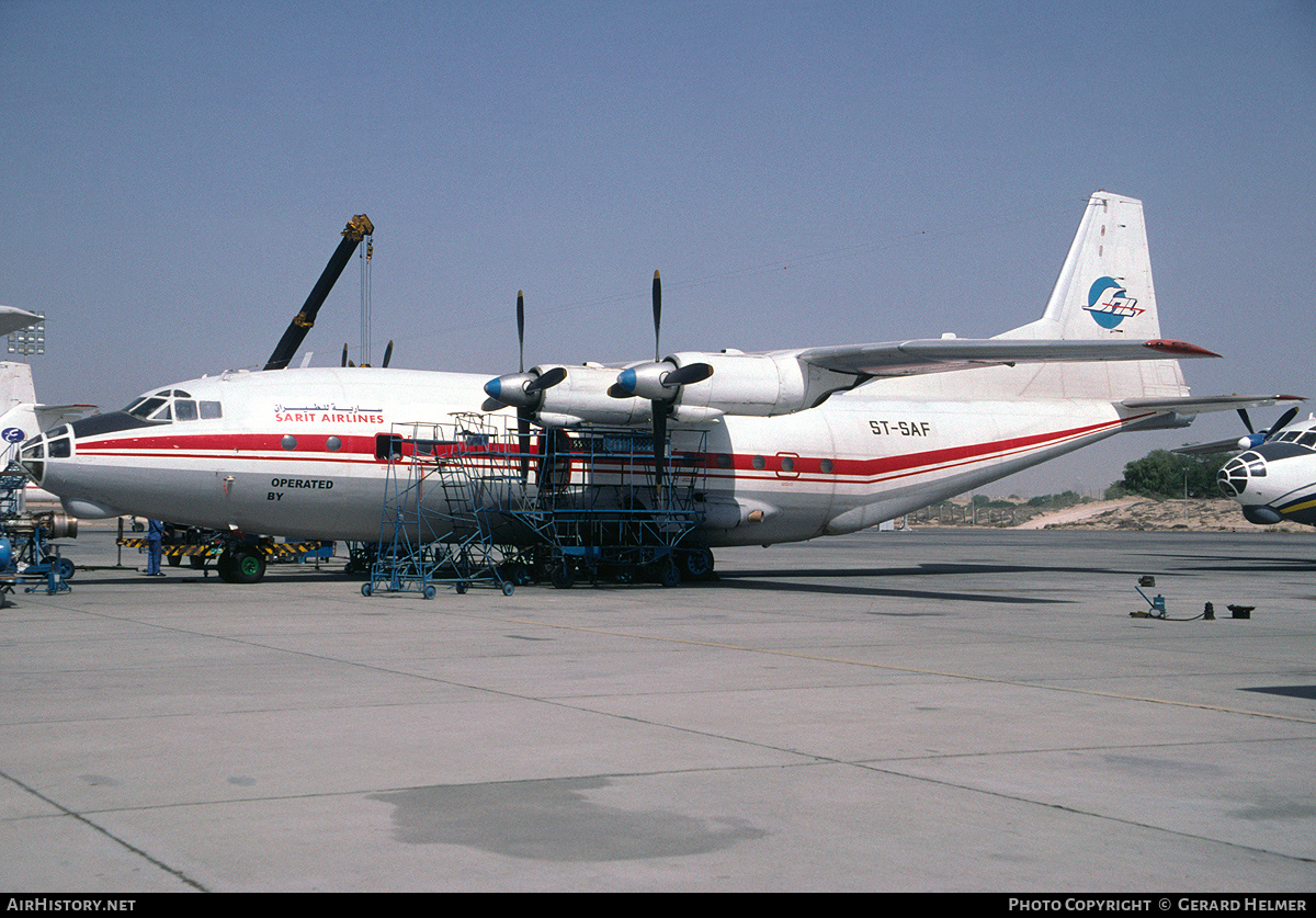 Aircraft Photo of ST-SAF | Antonov An-12BK | Sarit Airlines | AirHistory.net #115752