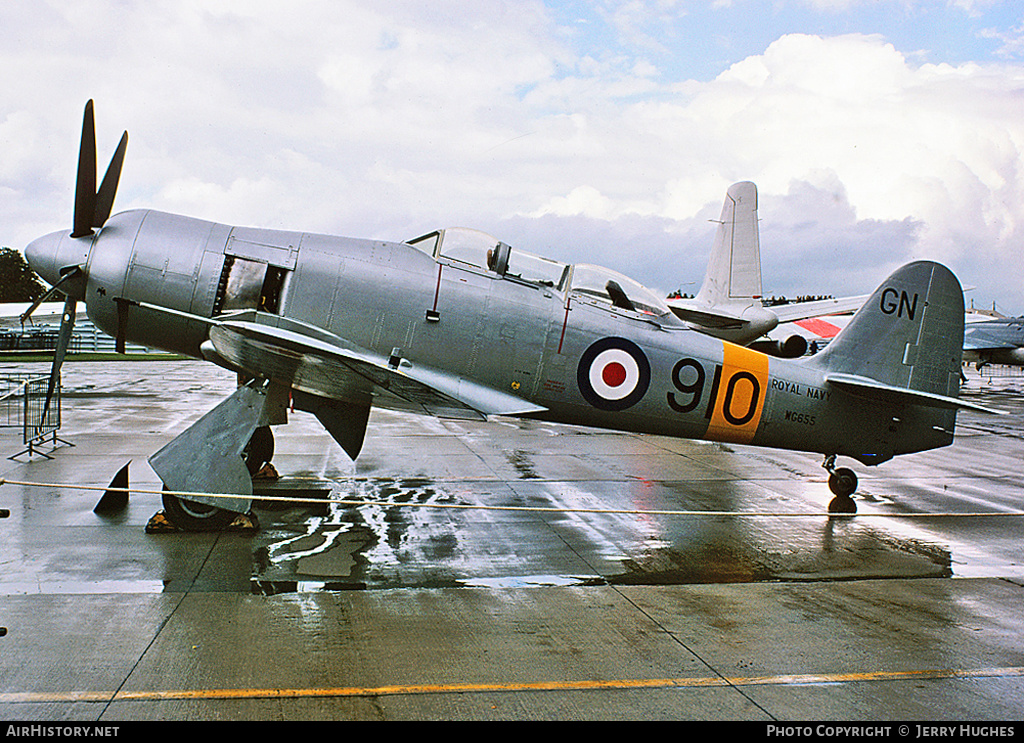 Aircraft Photo of WG655 | Hawker Sea Fury T20S | UK - Navy | AirHistory.net #115781