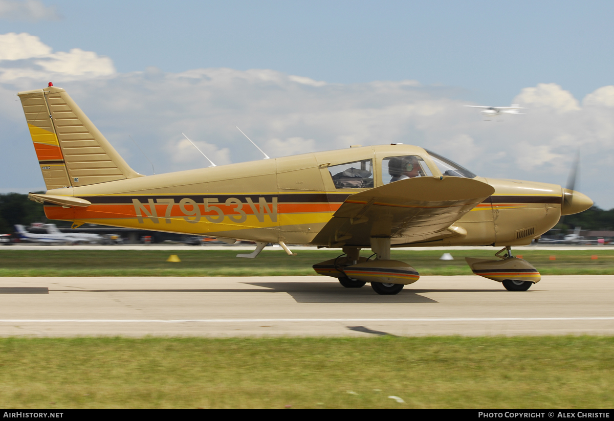 Aircraft Photo of N7953W | Piper PA-28-180 Cherokee C | AirHistory.net #115783