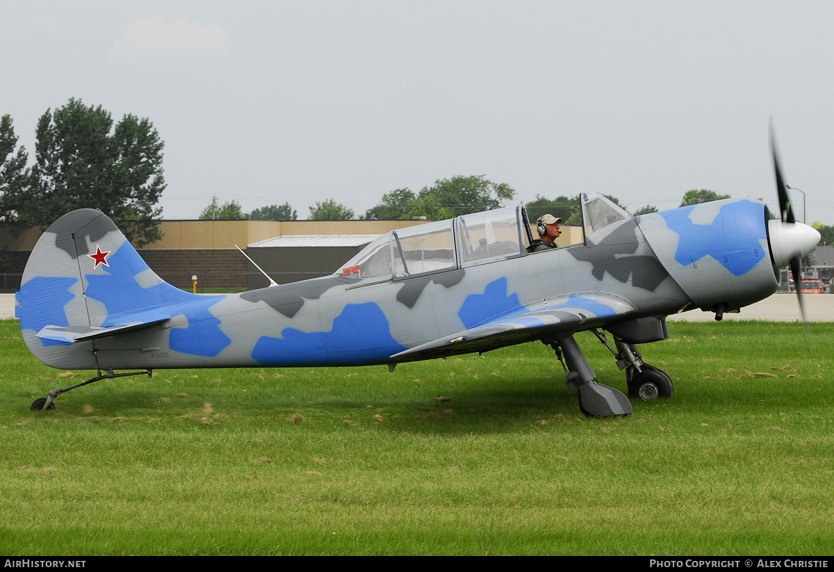 Aircraft Photo of N343DC | Yakovlev Yak-52TW | Soviet Union - Air Force | AirHistory.net #115785