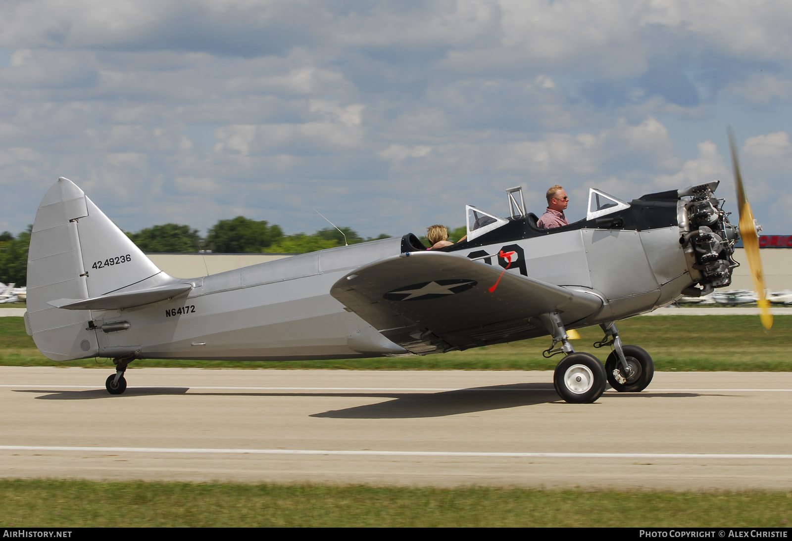 Aircraft Photo of N64172 / 42-49236 | Fairchild PT-23A Cornell (M-62C) | USA - Air Force | AirHistory.net #115787