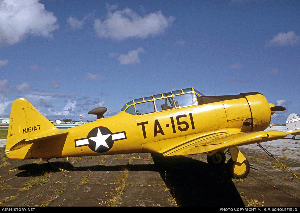 Aircraft Photo of N151AT | North American T-6G Texan | AirHistory.net #115791