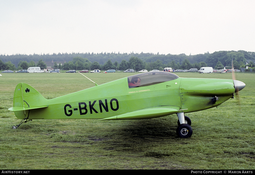 Aircraft Photo of G-BKNO | Monnett Sonerai IIL | AirHistory.net #115804