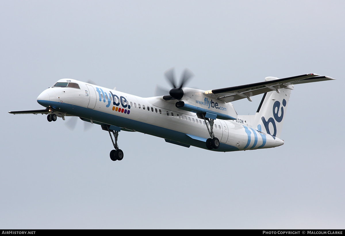 Aircraft Photo of G-ECOM | Bombardier DHC-8-402 Dash 8 | Flybe | AirHistory.net #115831