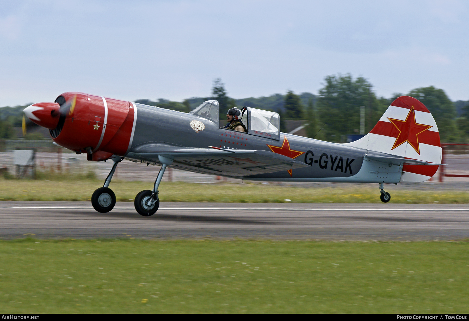 Aircraft Photo of G-GYAK | Yakovlev Yak-50 | Soviet Union - Air Force | AirHistory.net #115850