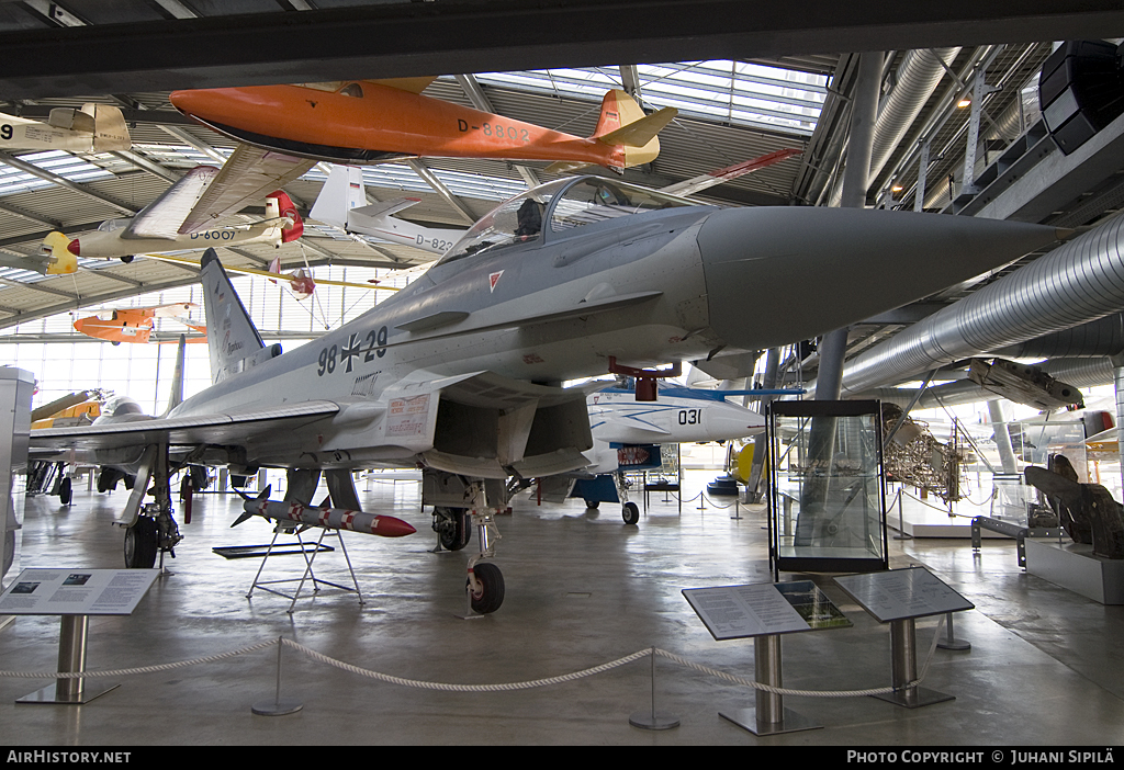 Aircraft Photo of 9829 | Eurofighter EF-2000 Typhoon S | Germany - Air Force | AirHistory.net #115857