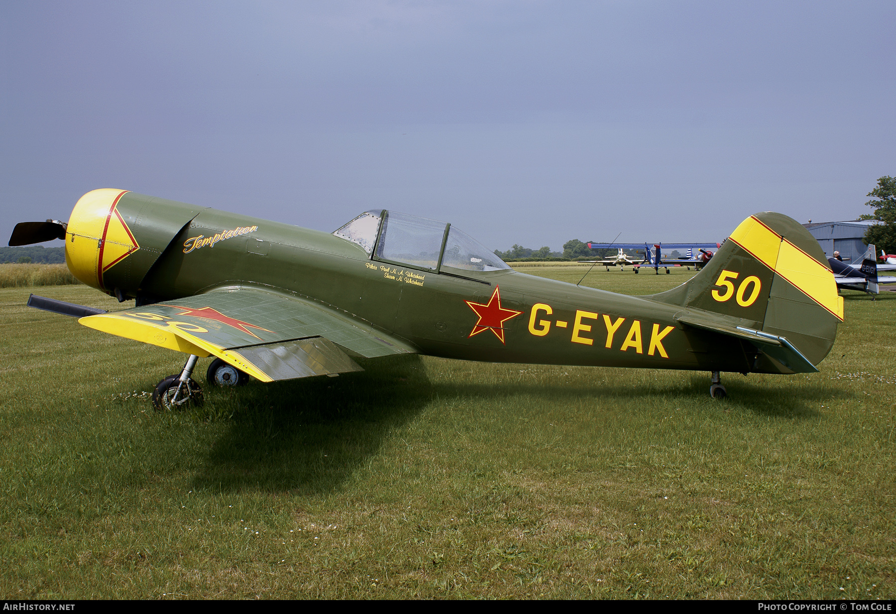 Aircraft Photo of G-EYAK | Yakovlev Yak-50 | Soviet Union - Air Force | AirHistory.net #115873