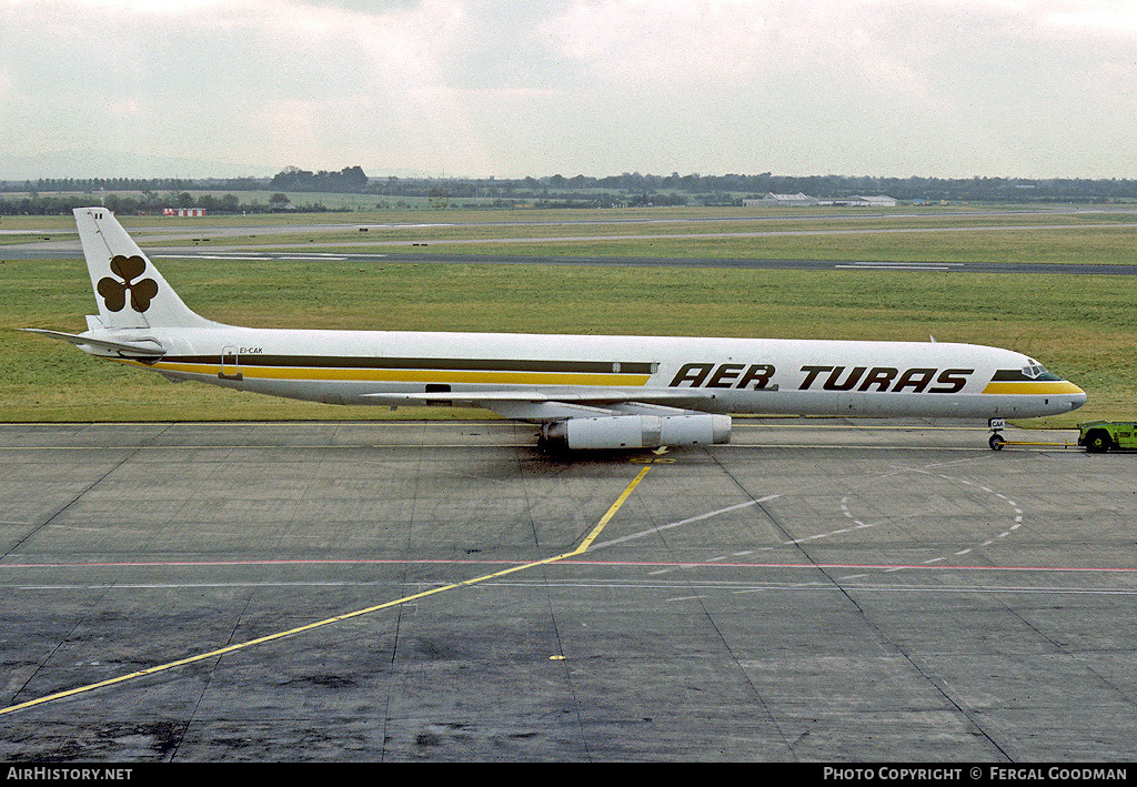Aircraft Photo of EI-CAK | McDonnell Douglas DC-8-63(F) | Aer Turas | AirHistory.net #115875
