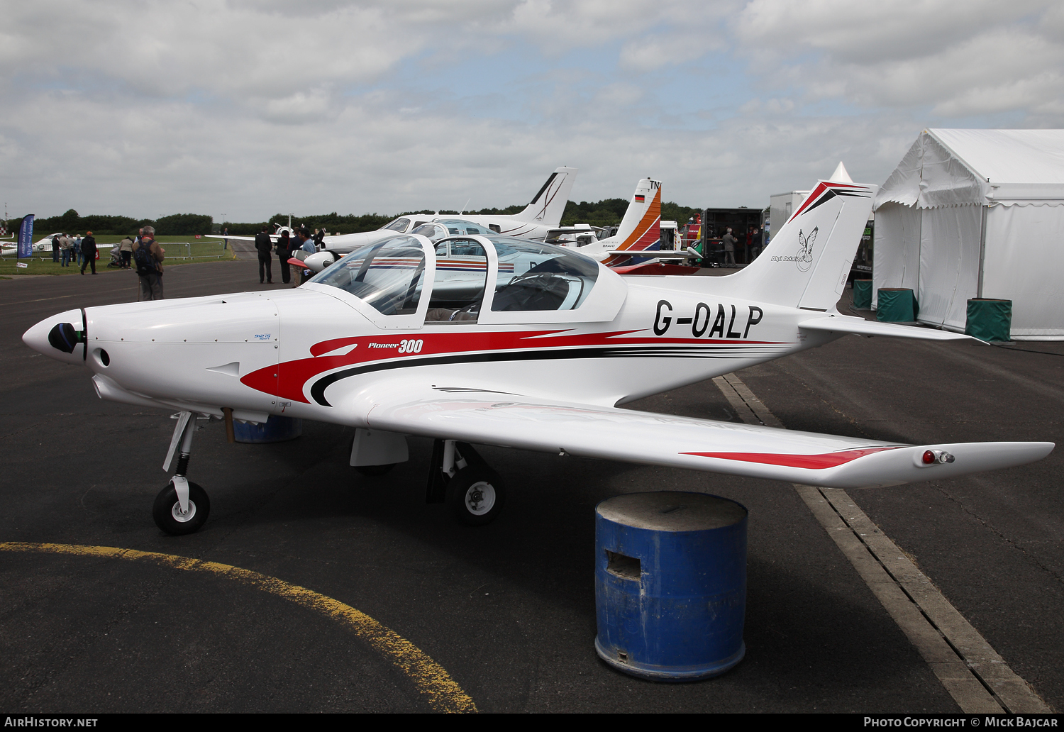 Aircraft Photo of G-OALP | Alpi Pioneer 300 Hawk | AirHistory.net #115880