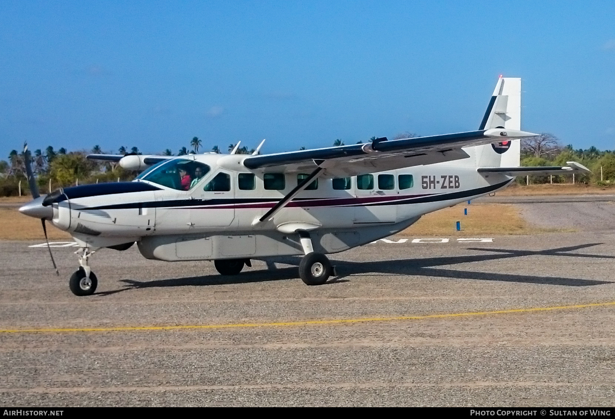 Aircraft Photo of 5H-ZEB | Cessna 208B Grand Caravan | Coastal Aviation | AirHistory.net #115914