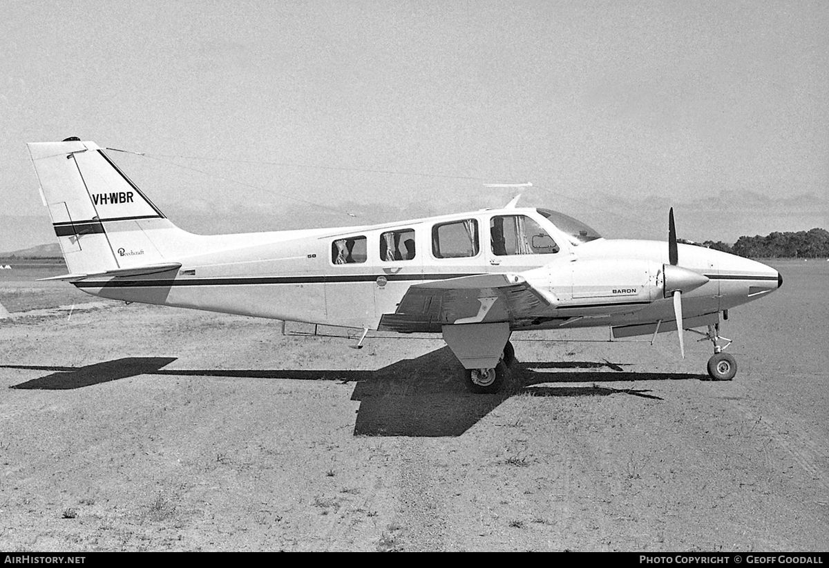 Aircraft Photo of VH-WBR | Beech 58 Baron | AirHistory.net #115926