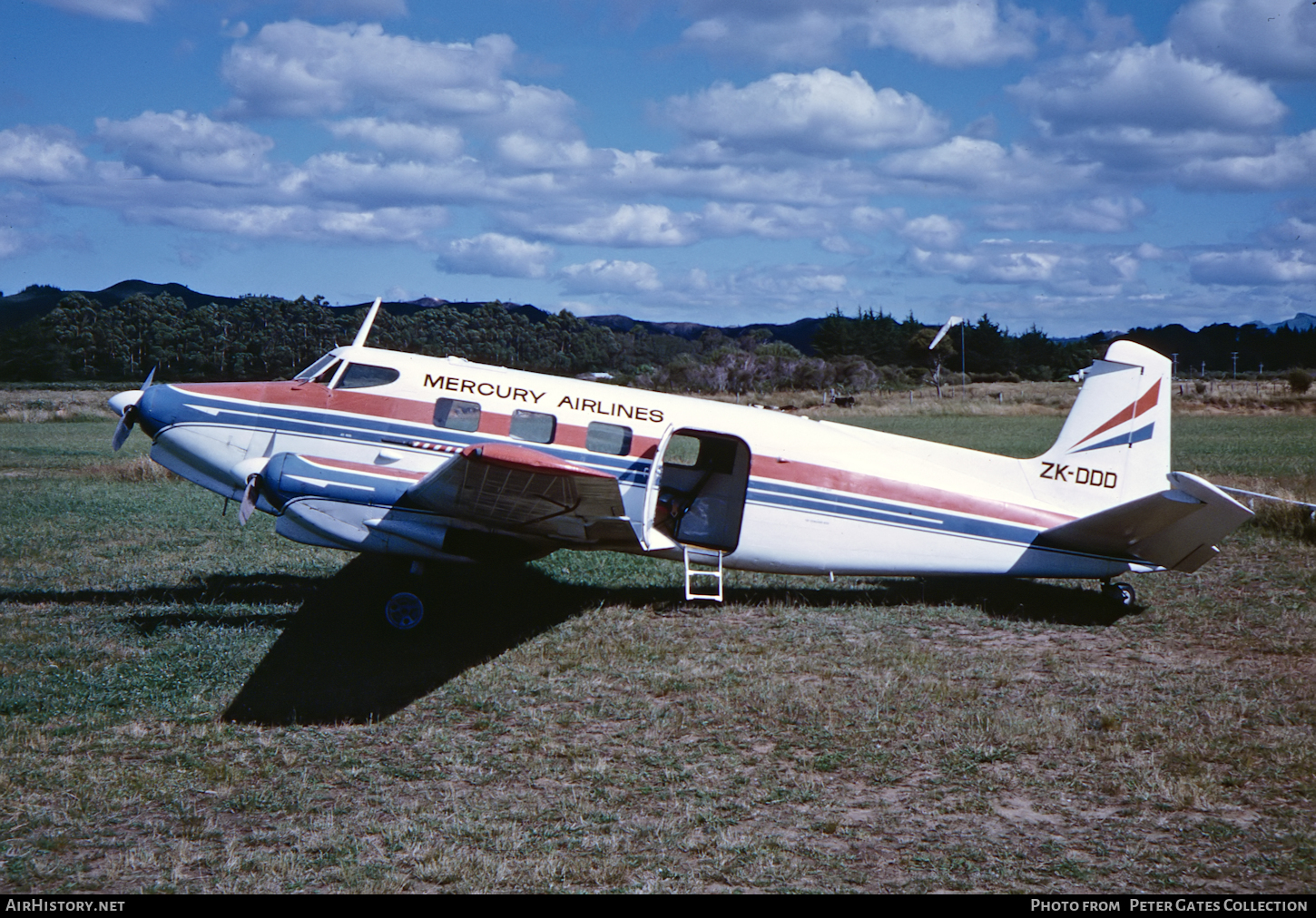 Aircraft Photo of ZK-DDD | De Havilland Australia DHA-3 Drover Mk3A | Mercury Airlines | AirHistory.net #115927