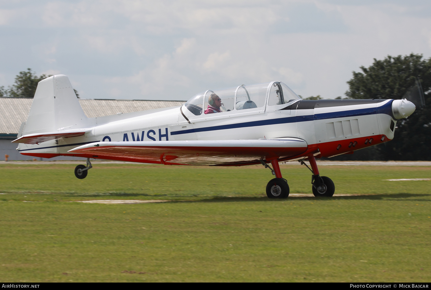 Aircraft Photo of G-AWSH | Zlin Z-526 Trener Master | AirHistory.net #115930