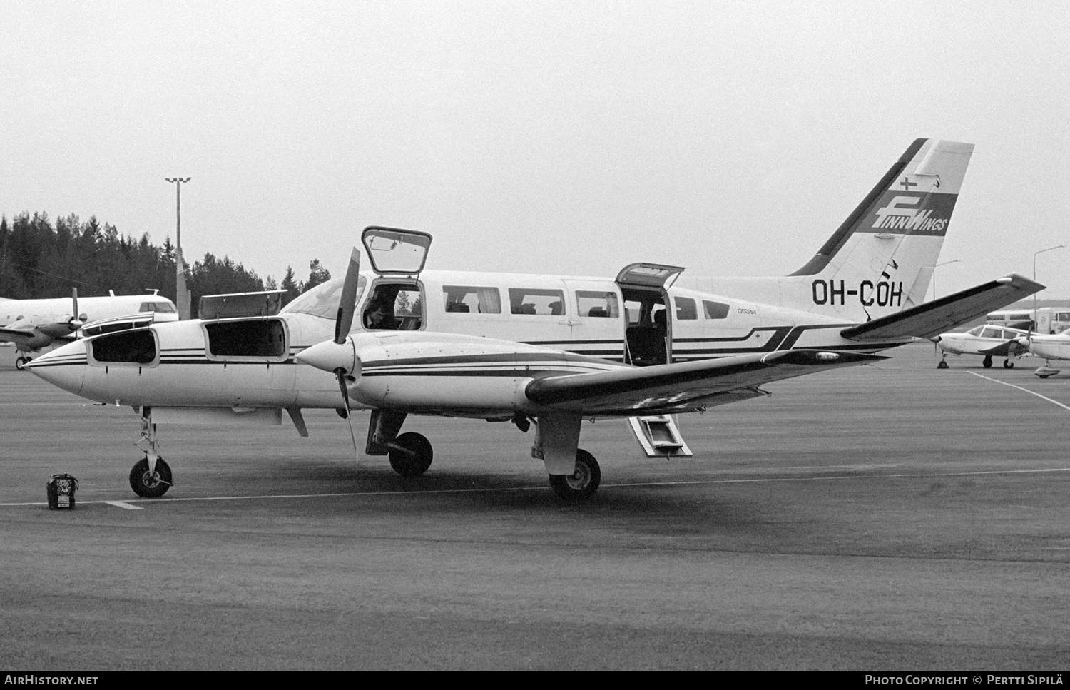 Aircraft Photo of OH-COH | Cessna 404 Titan Courier II | Finnwings | AirHistory.net #115938