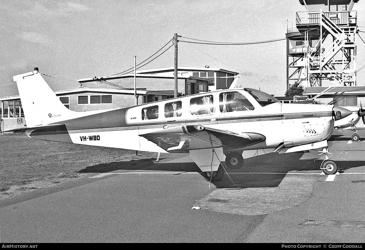 Aircraft Photo of VH-WBO | Beech A36 Bonanza 36 | AirHistory.net #115940