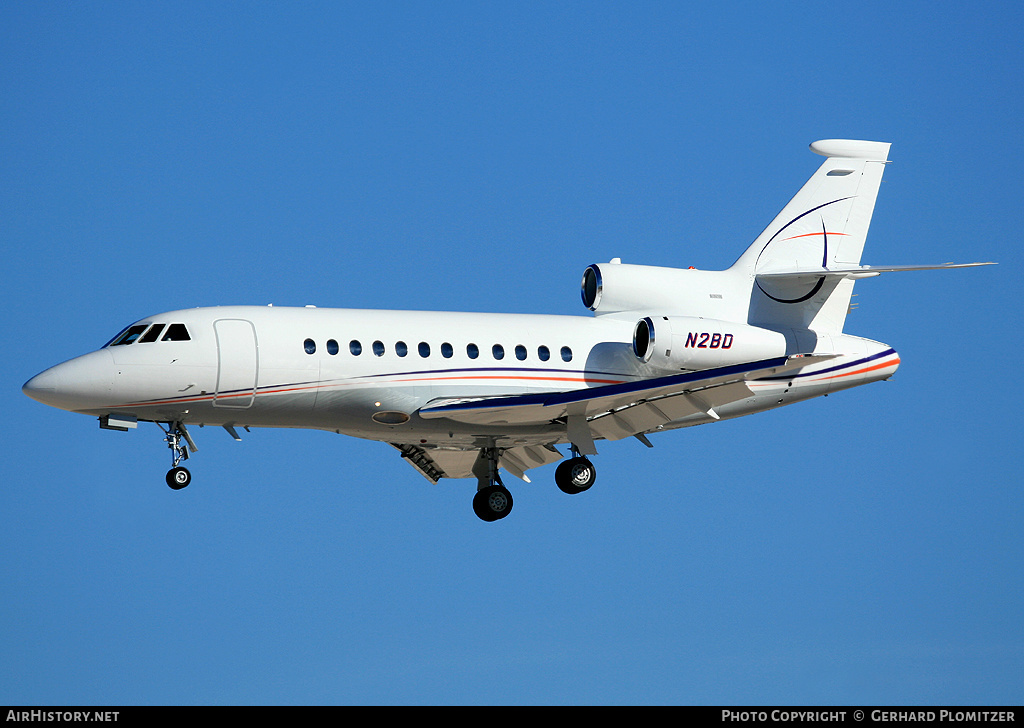 Aircraft Photo of N2BD | Dassault Falcon 900EX | AirHistory.net #115946